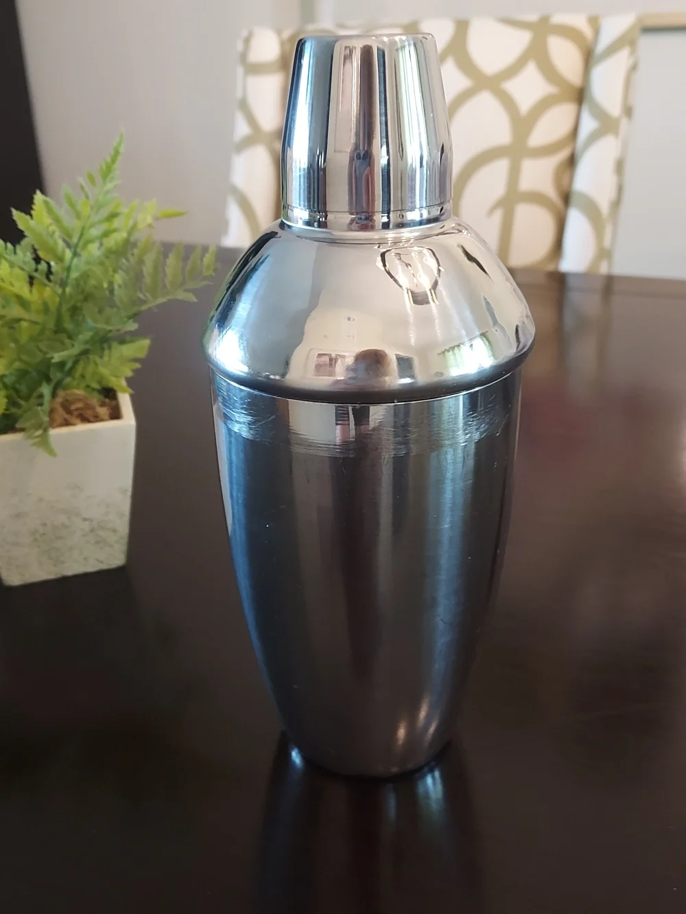 Vintage Japanese Stainless Cocktail Shaker. 9